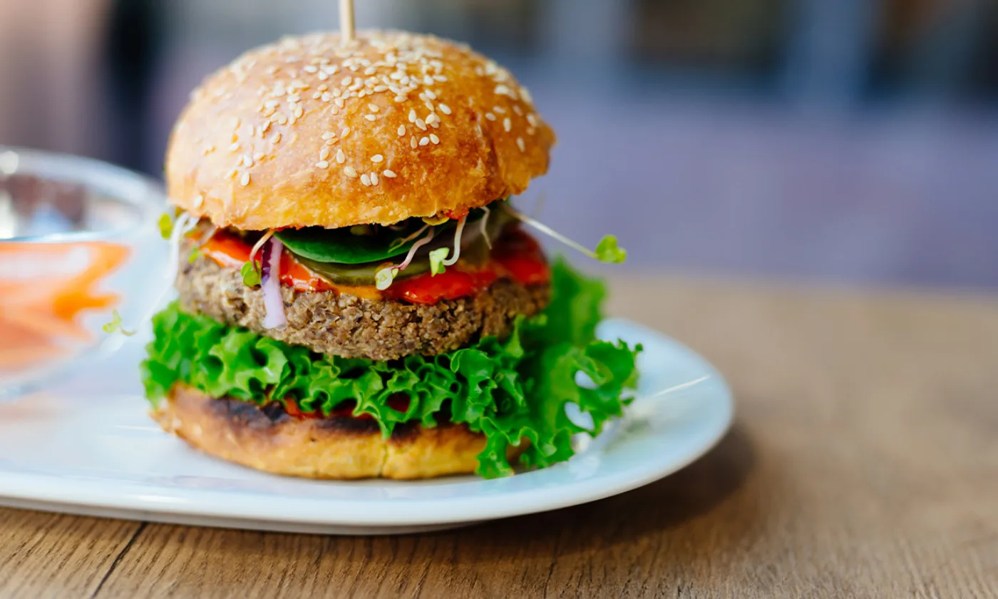 Eetcafé @ the Beach, burger